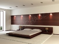 Modern interior of a bedroom